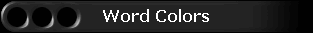 Word Colors